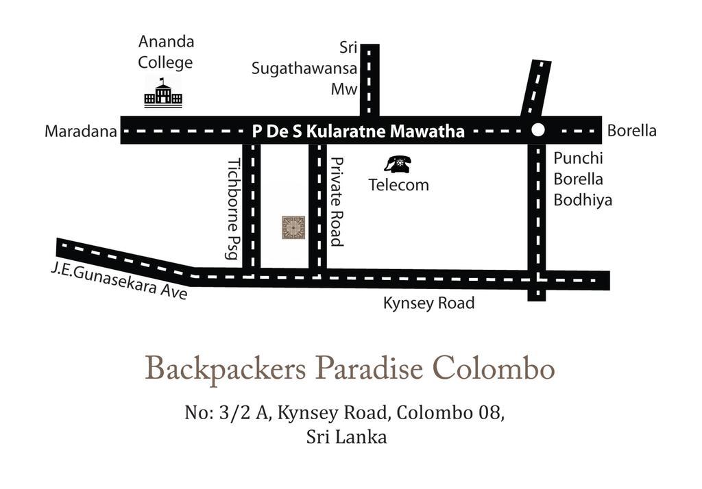 Backpackers Paradise Colombo Exteriör bild